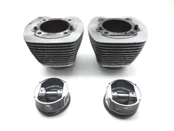 Front Rear Cylinder Jugs w Pistons 2006 Harley-Davidson Electra Glide FLHT 3246