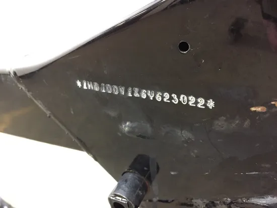 Main Frame Chassis 2006 Harley-Davidson Electra Glide FLHT 3246