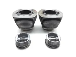 Front Rear Cylinder Jugs w Pistons 2002 HarleySoftail Standard EFI FXSTI 3245 x
