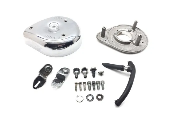 S&S Air Filter Cover W Mount 2002 HarleySoftail Standard EFI FXSTI 3245