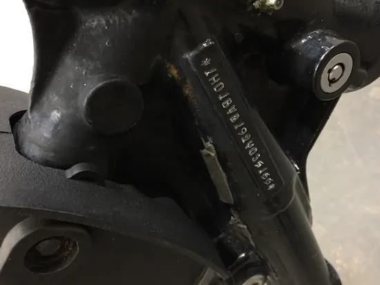 Main Frame Chassis 2002 Harley-Davidson Softail Standard EFI FXSTI 3245