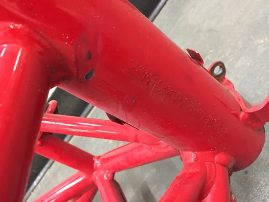 Main Frame Chassis 2007 Ducati Multistrada 1100 S 3259