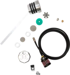 Feuling Polished Aluminum Vented Dipstick