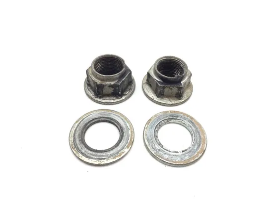 Rear Wheel Axle Hub Castle Nuts 2017 Yamaha YXZ1000R 3267