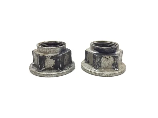 Rear Wheel Axle Hub Castle Nuts 2017 Yamaha YXZ1000R 3267