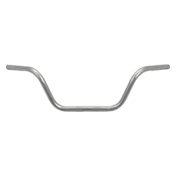 Harddrive Dimpled Medium Buckhorn Handlebars 1 x7 Rise Chrome