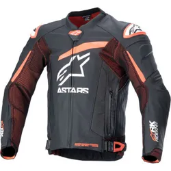 Alpinestars Adult Men GP Plus R v4 Rideknit Leather Jacket 38 Black Orange
