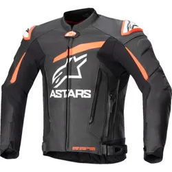 Alpinestars Adult Men GP Plus v4 Leather Jacket 40 Black Red White