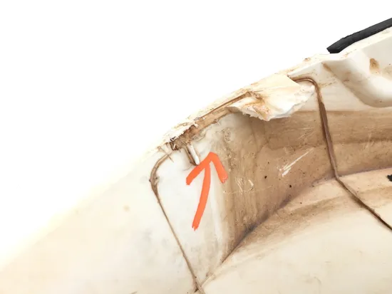 Right Passenger Front Fender 2014 Can-Am Maverick 1000R 4x4 XXC DPS 3268