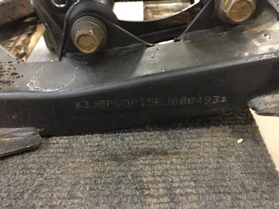 Frame Chassis 2014 Can-Am Maverick 1000R 4x4 XXC DPS 3268