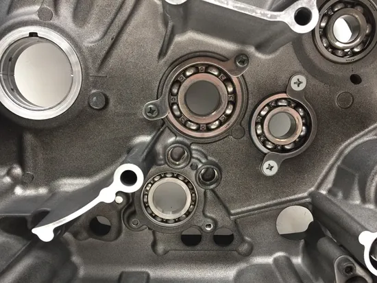 Engine Left Right Center Cases 2007 Suzuki Boulevard C50B 3262 x