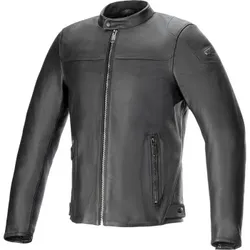 Alpinestars Adult Men Blacktrack Leather Jacket L Black
