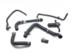 Engine Radiator Cooling Hoses 2002 Kawasaki Ninja ZX12R ZX1200B 3265