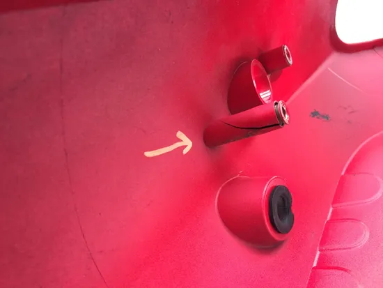 Mid Center Tail Section Rear Back Fairing 2002 Kawasaki Ninja ZX12R 3265 x