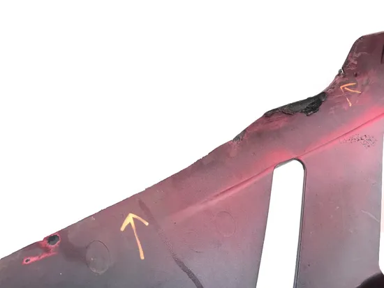 Right Side Mid Fairing Cover 2002 Kawasaki Ninja ZX12R ZX1200B 3265 x