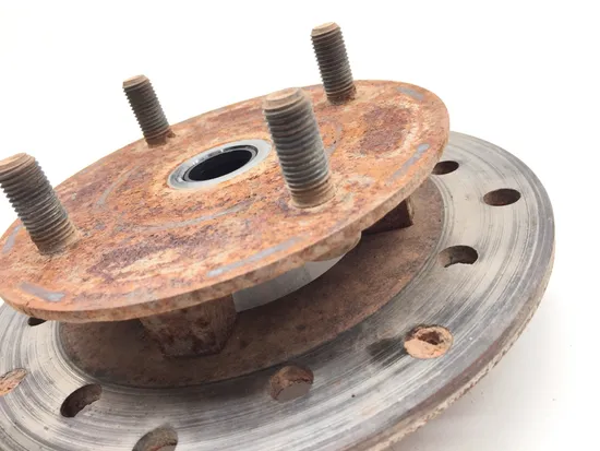 Rear Wheel Axle Hub With Rotor A 2010 Honda Big Red 700 MUV700 3274 x