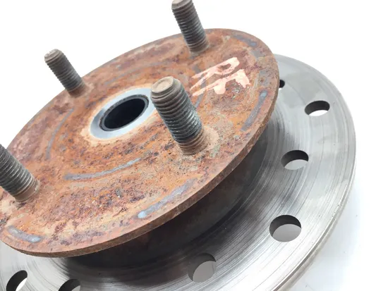 Front Wheel Hub with Rotor A 2010 Honda Big Red 700 MUV700 3274