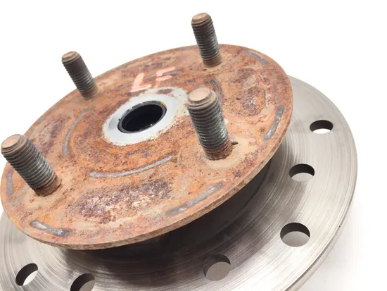 Front Wheel Hub with Rotor B 2010 Honda Big Red 700 MUV700 3274