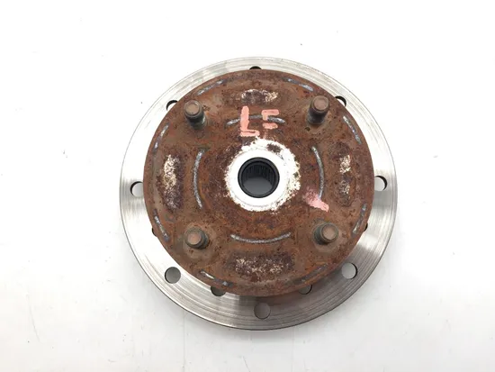 Front Wheel Hub with Rotor B 2010 Honda Big Red 700 MUV700 3274