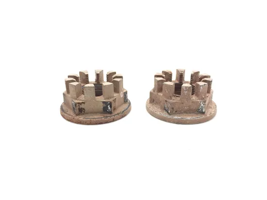 Rear Wheel Axle Hub Castle Nuts 2010 Honda Big Red 700 MUV700 3274