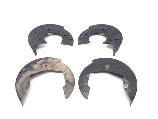 Front Brake Rotor Rock Guards 2010 Honda Big Red 700 MUV700 3274