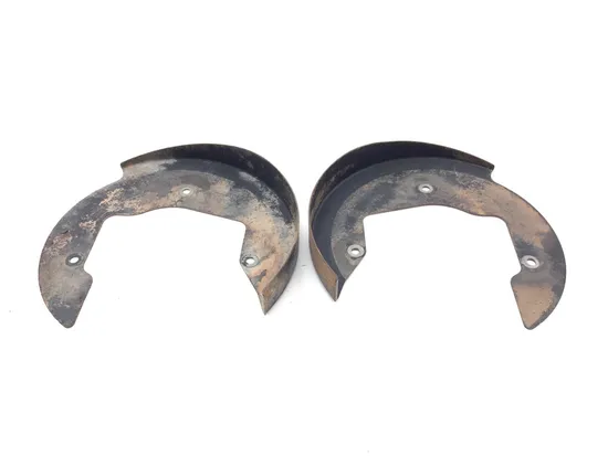 Front Brake Rotor Rock Guards 2010 Honda Big Red 700 MUV700 3274