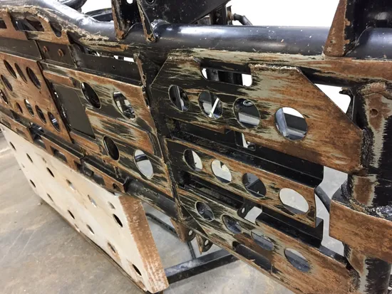 Frame Chassis 2010 Honda Big Red 700 MUV700 3274 x