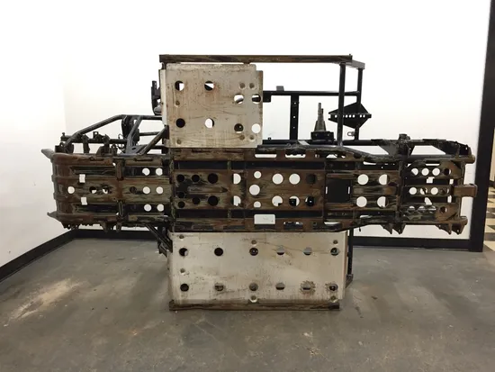 Frame Chassis 2010 Honda Big Red 700 MUV700 3274 x