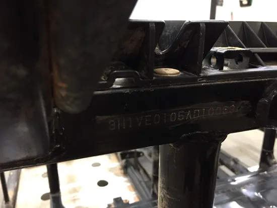 Frame Chassis 2010 Honda Big Red 700 MUV700 3274 x