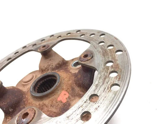 Rear Wheel Axle Hub With Rotor A 2008 Yamaha Grizzly 700 YFM700FG 4x4 FI 3275 x