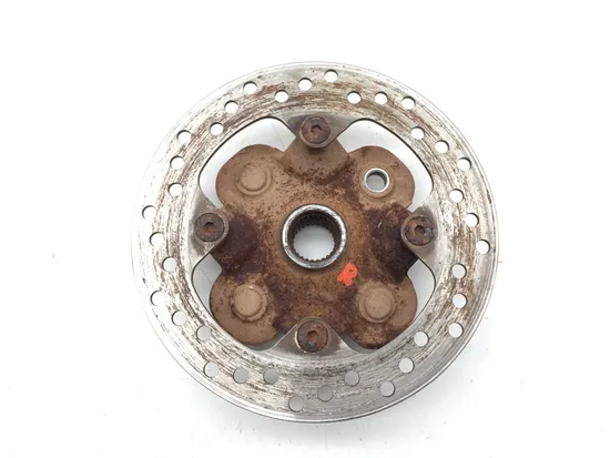 Rear Wheel Axle Hub With Rotor A 2008 Yamaha Grizzly 700 YFM700FG 4x4 FI 3275 x