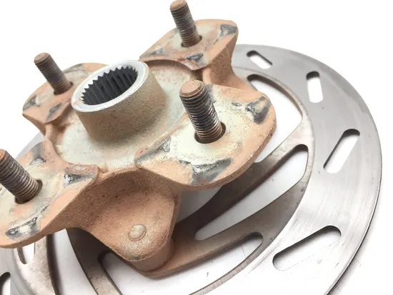 Front Wheel Hub with Rotor A 2008 Yamaha Grizzly 700 YFM700FG 4x4 FI 3275 x