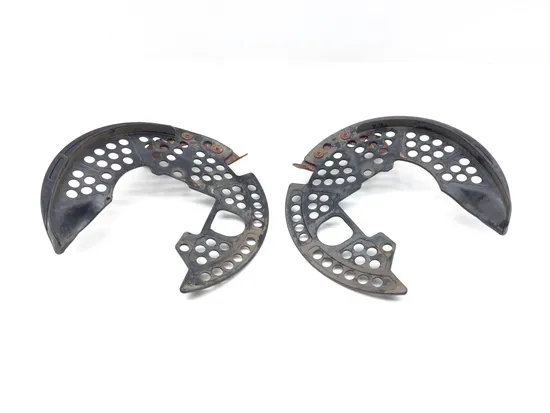 Front Brake Rotor Rock Guards 2008 Yamaha Grizzly 700 YFM700FG 4x4 FI 3275