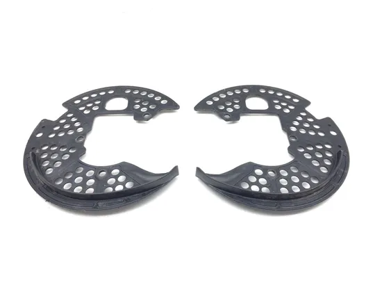 Front Brake Rotor Rock Guards 2008 Yamaha Grizzly 700 YFM700FG 4x4 FI 3275