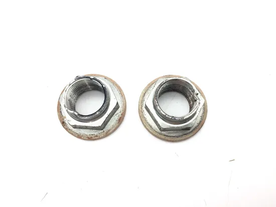 Front Wheel Hub Spindle Castle Nuts 2008 Yamaha Grizzly 700 YFM700FG FI 3275