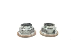 Front Wheel Hub Spindle Castle Nuts 2008 Yamaha Grizzly 700 YFM700FG FI 3275