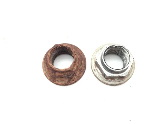 Rear Wheel Axle Hub Castle Nuts 2008 Yamaha Grizzly 700 YFM700FG 4x4 FI 3275