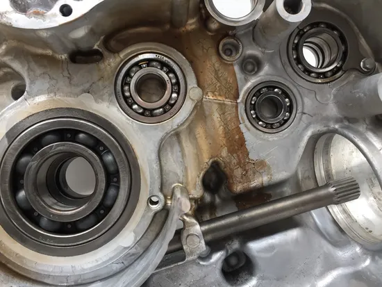 Engine Left Right Center Cases Case 2008 Yamaha Grizzly 700 YFM700FG FI 3275