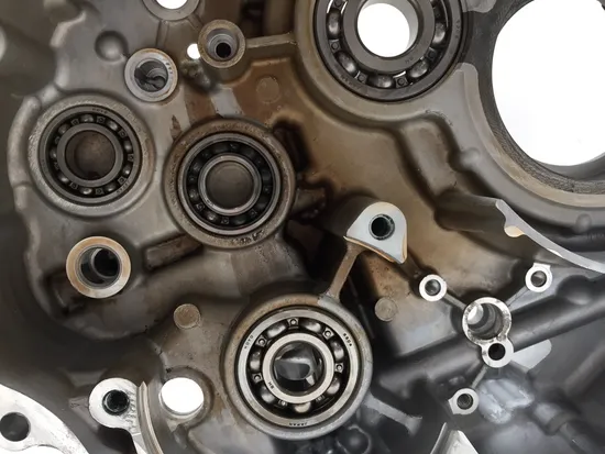 Engine Left Right Center Cases Case 2008 Yamaha Grizzly 700 YFM700FG FI 3275