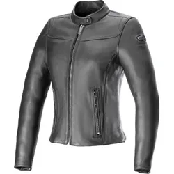 Alpinestars Adult Women Stella Tory Leather Jacket XS Black