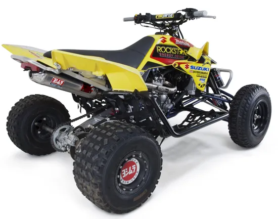 Yosh RS-5 Signatur Full System AL Exhaust Pipe Suzuki Quadracer450