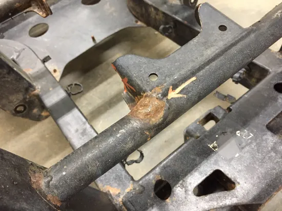 Frame Chassis 2006 Yamaha Rhino 660 YXR660FA 4x4 3283 x