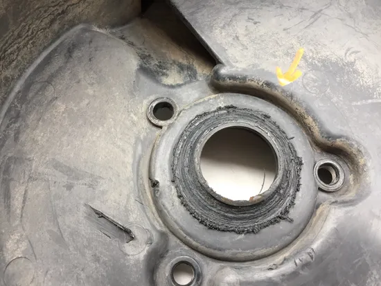 Engine Clutch Cover 2016 Polaris RZR XP 1000 EPS 3284 x