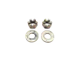 Front Wheel Hub Spindle Castle Nuts 2006 Polaris Ranger 500 4X4 3286