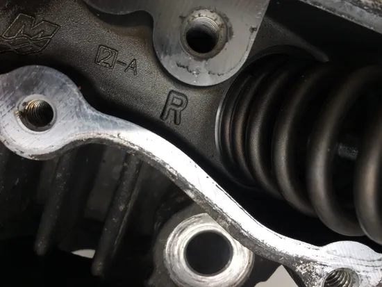 Engine Cylinder Head Complete Rear 2005 Harley-Davidson Dyna Low Rider EFI 3282x