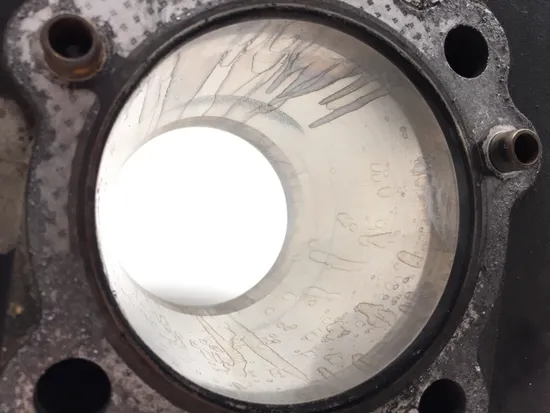 Front Rear Cylinder Jugs w Pistons 2005 Harley-Davidson Dyna Low Rider EFI 3282x