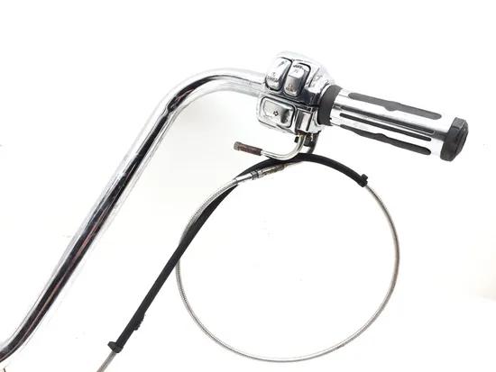 Aftermarket Handle Bars w Cables 2005 Harley-Davidson Dyna Low Rider EFI 3282 x