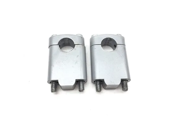 Handle Bar Mount Clamps w Risers 2008 Kawasaki KLR650 3291