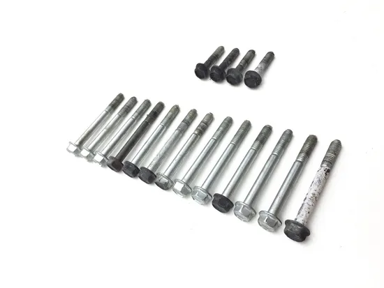 Engine Left Right Center Case Bolts 2009 Harley Sportster 1200 Custom 3293