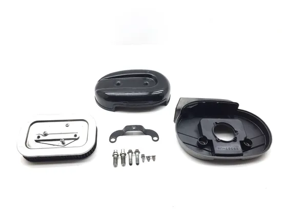 Air Filter W Cover Mount 2009 Harley Sportster 1200 Custom XL1200C 3293 x